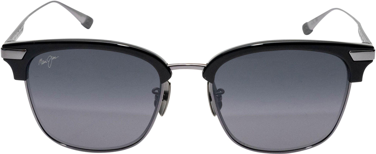 02 - Shiny Black With Dark Silver - Neutral Grey