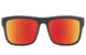 0000075 - Soft Matte Dark Gray - Happy Gray Green Polar with Red Spectra Mirror