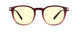 02201 - Garnet Fade Crystal - Amber