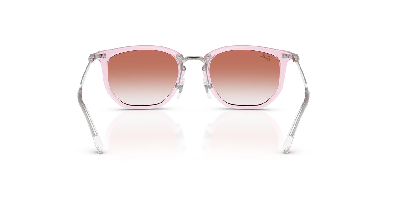 7221V0 - Pink - Clear Gradient Red Mirror Red