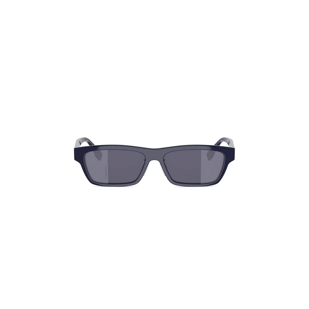 90X - Shiny Blue - Grey Pattern