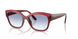 322119 - Red - Clear Gradient Light Blue
