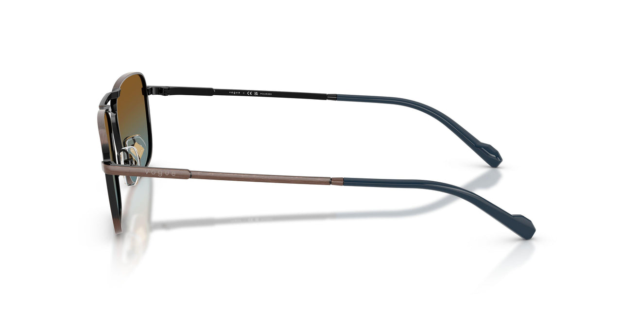 51351F - Brown - Blue Gradient Brown Polarized