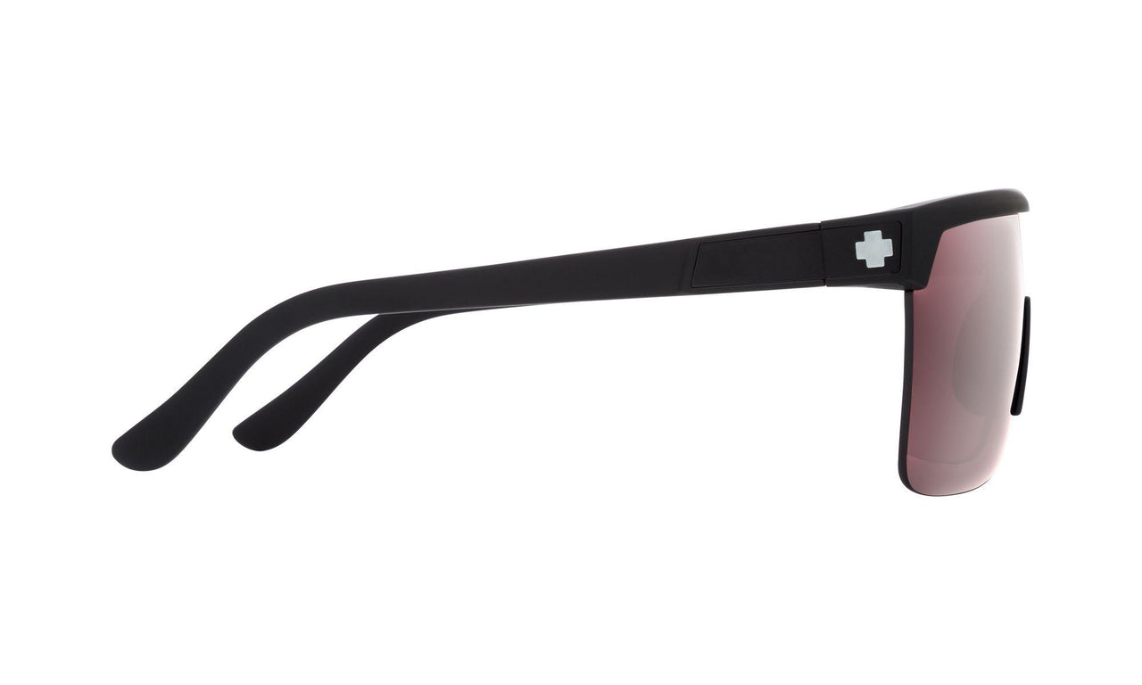 0000051 - Black Matte - HD Plus Rose with Silver Spectra Mirror