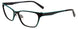 90 - Satin Black & Turquoise