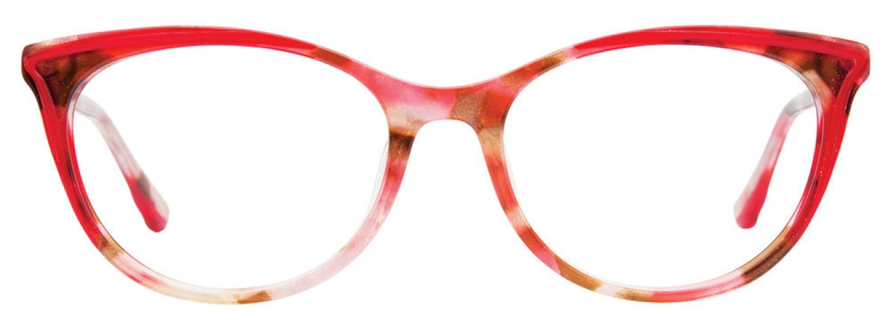 30 - Red Marbled & Red