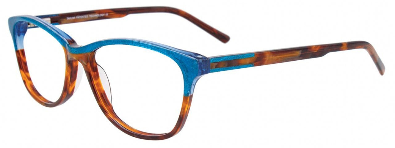 10 - Brown Marbled & Blue