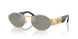 100230 - Gold - Green Mirror Silver