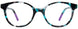 60 - Teal Tortoise & Purple