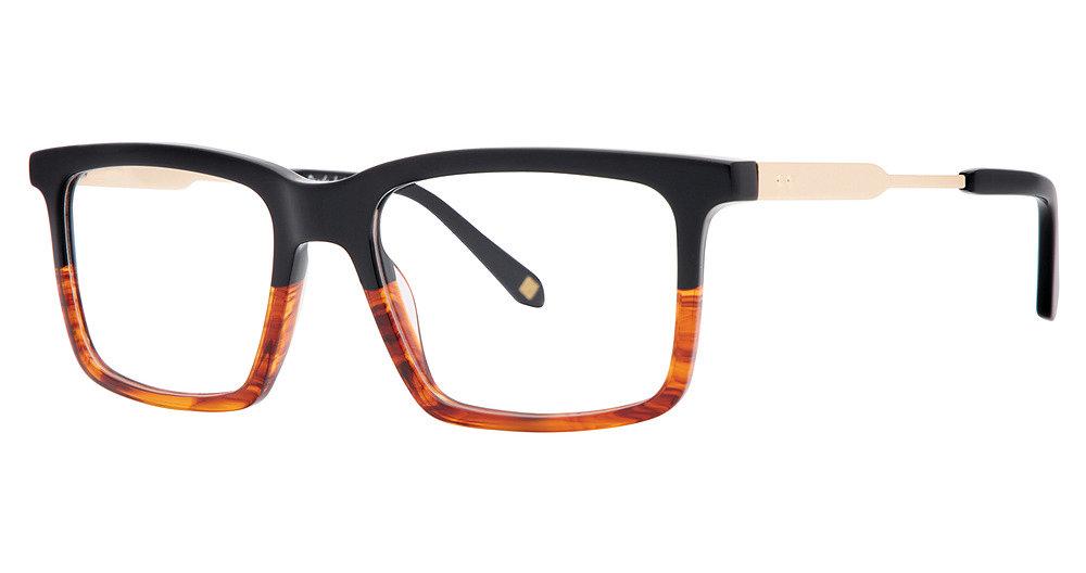 027 - Black/amber Fade