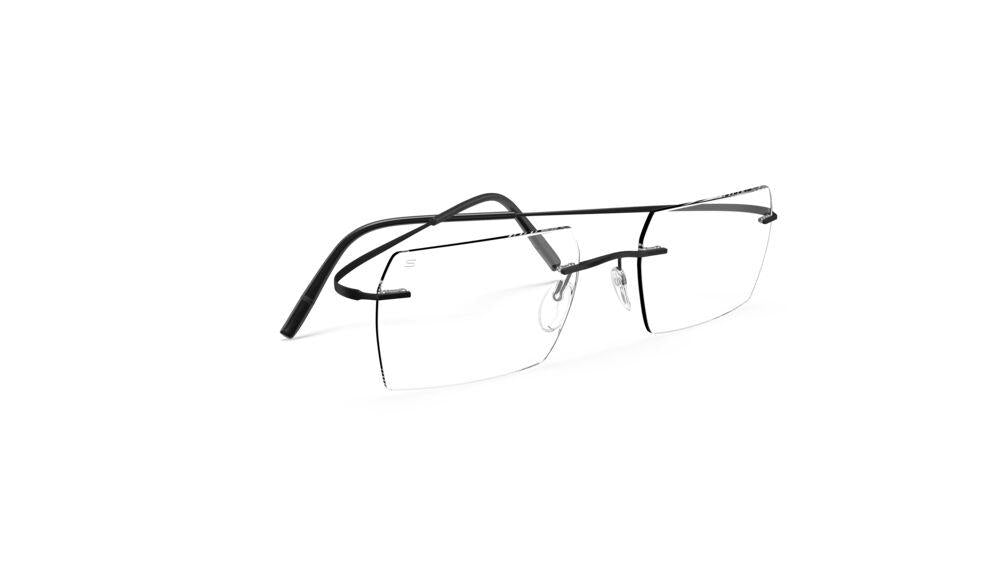 Silhouette Titan Minimal Art Stellar Demo Rimless 5599 Eyeglasses