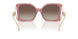 5535B8 - Pink - Gradient Brown Mirror Silver