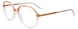 10 - Gradient Transp Brown & Pink / Satin Gold