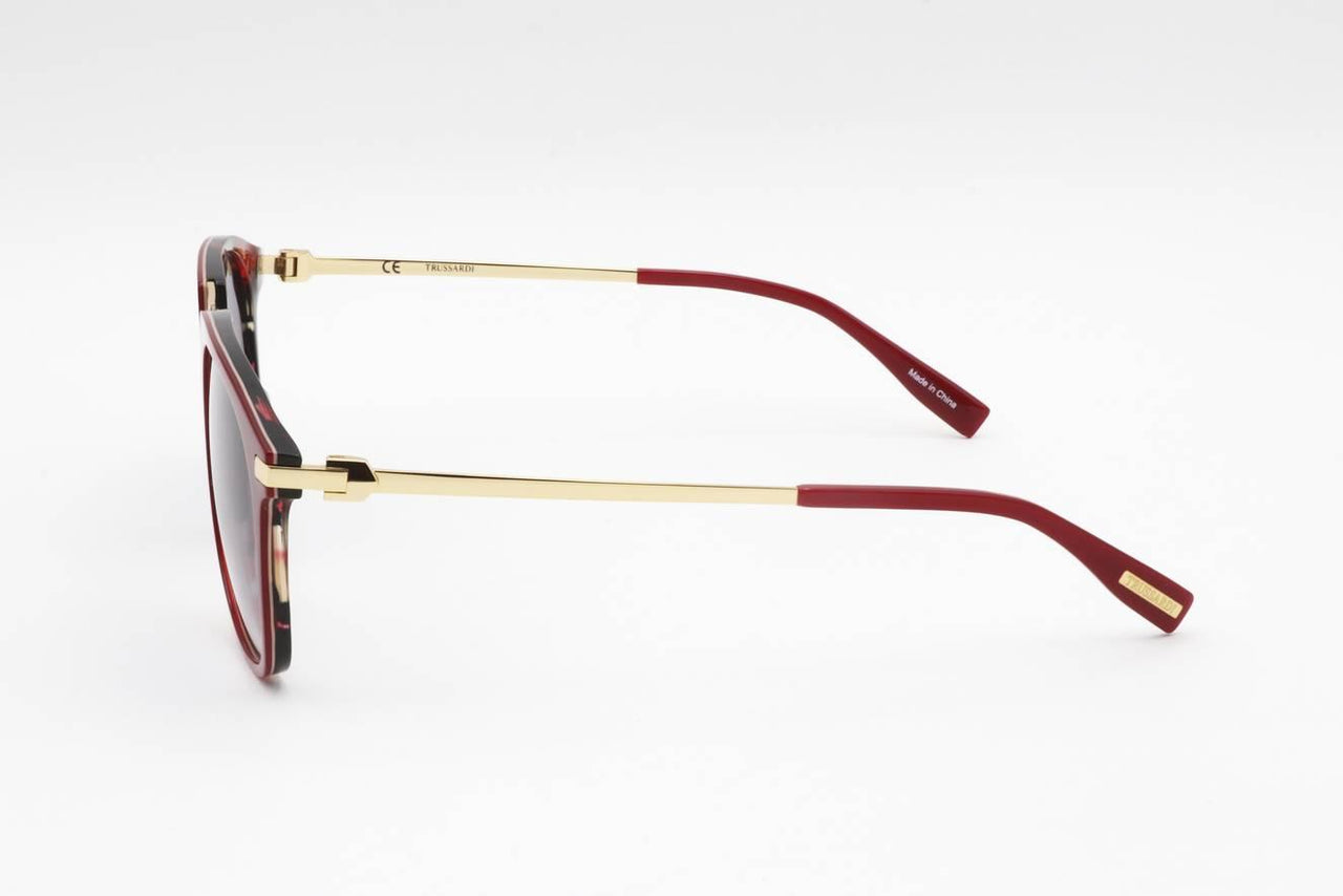 0AQ8B - TRANSPARENT RED PINK RED PINK BLACK HAVANA