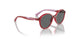 306687 - Transparent Dark Red - Dark grey