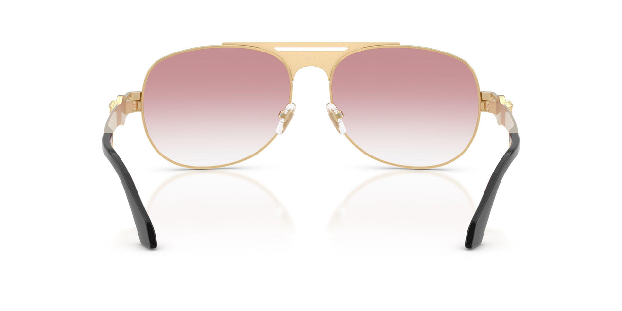 15233B - Gold - Clear Gradient Pink