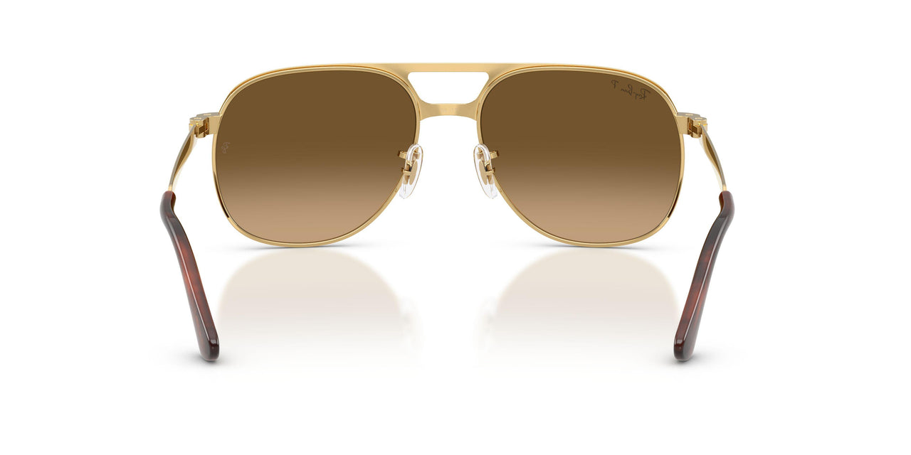 001/M2 - Gold - Polarized Brown Gradient