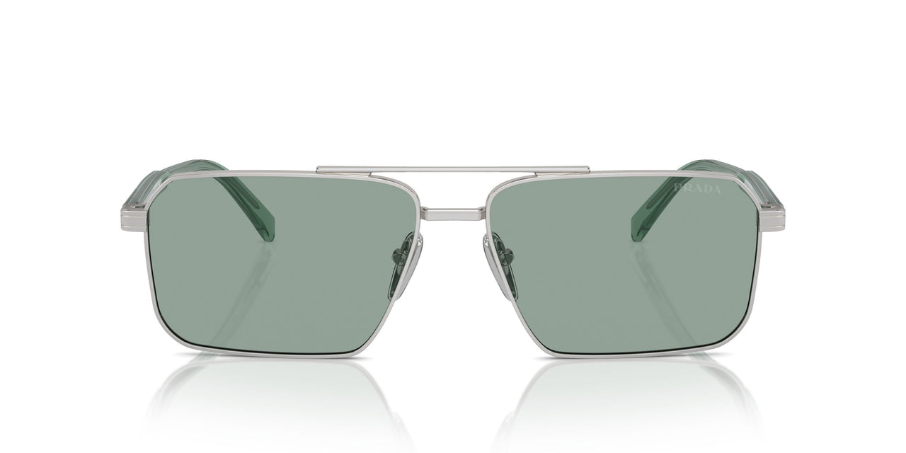 1BC10G - Silver - Petrol Green