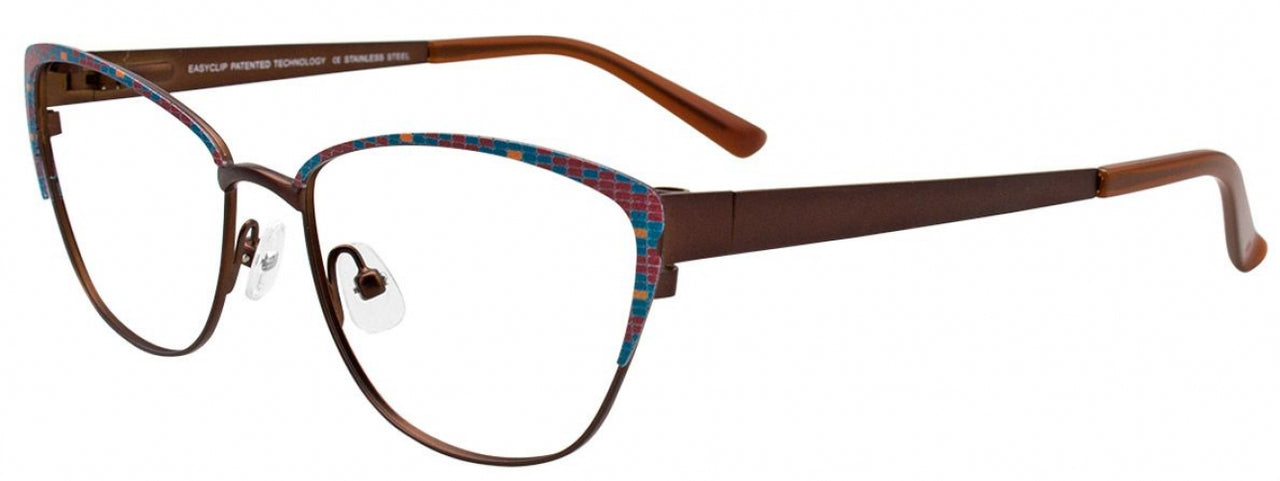 10 - Satin Brown & Blue & Red & Orange