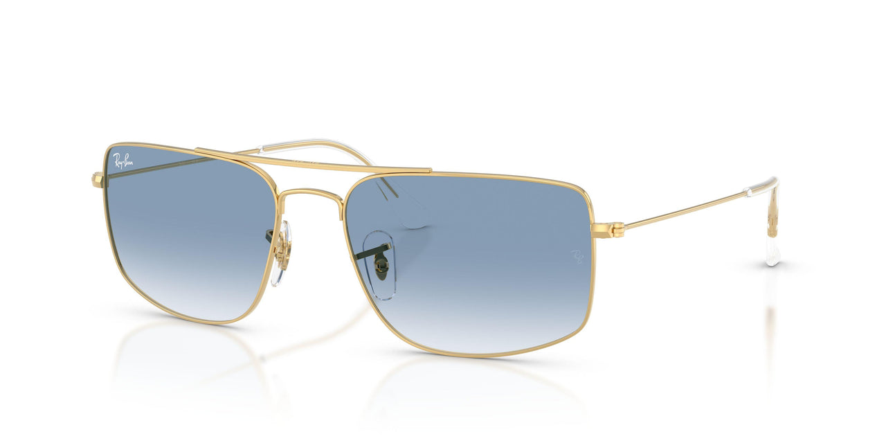 001/3F - Gold - Clear Gradient Blue