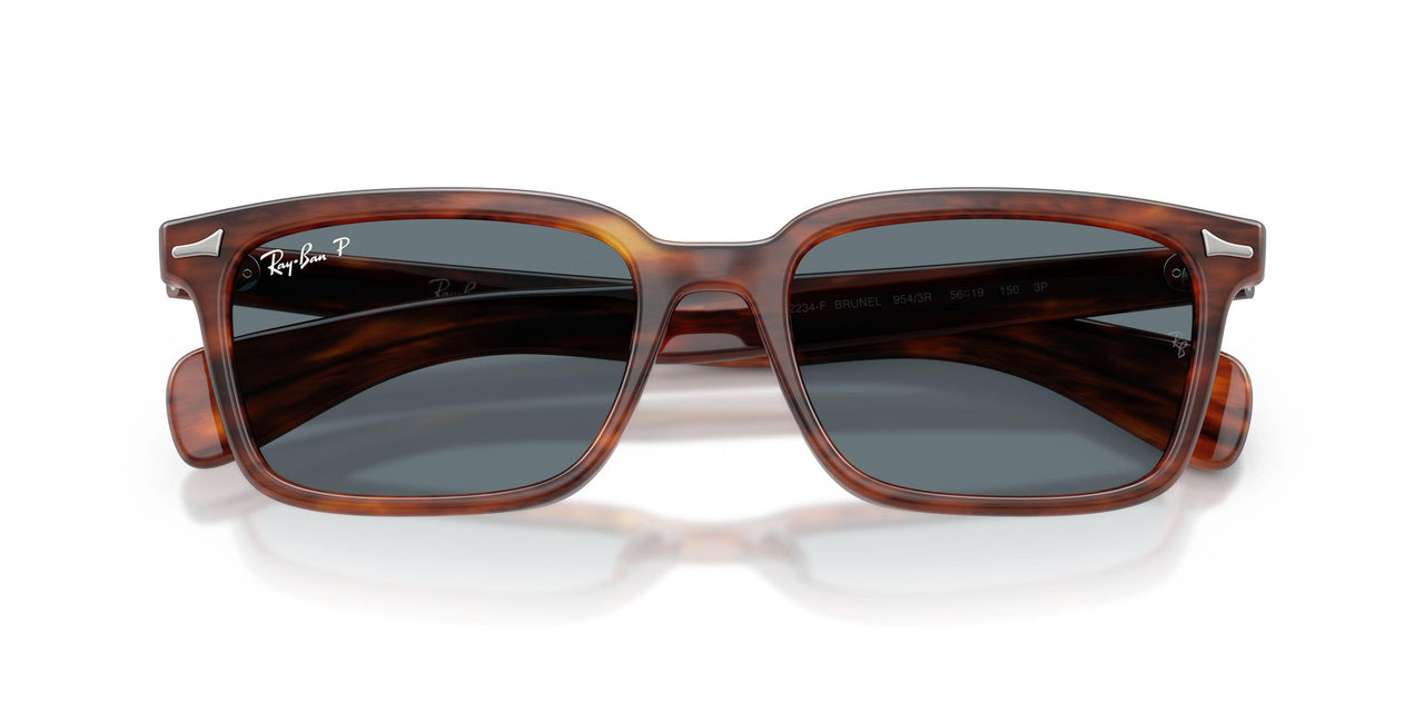 954/3R - Brown - Dark Blue Polarized