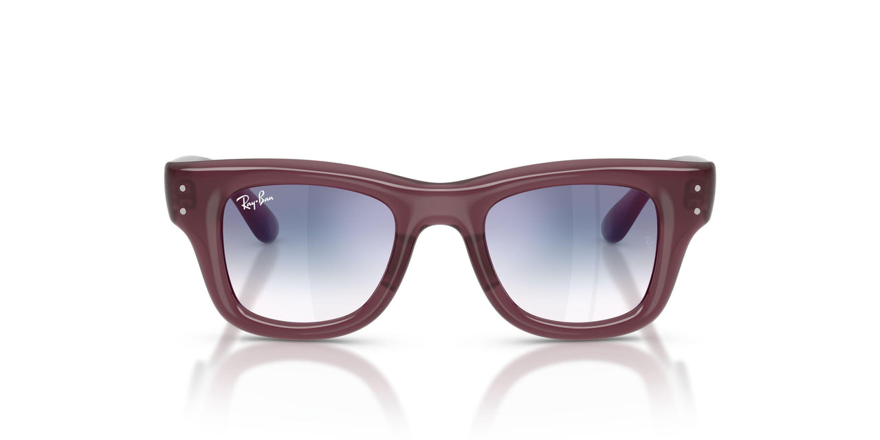 7229U0 - Violet - Clear Gradient Blue Mirror Red