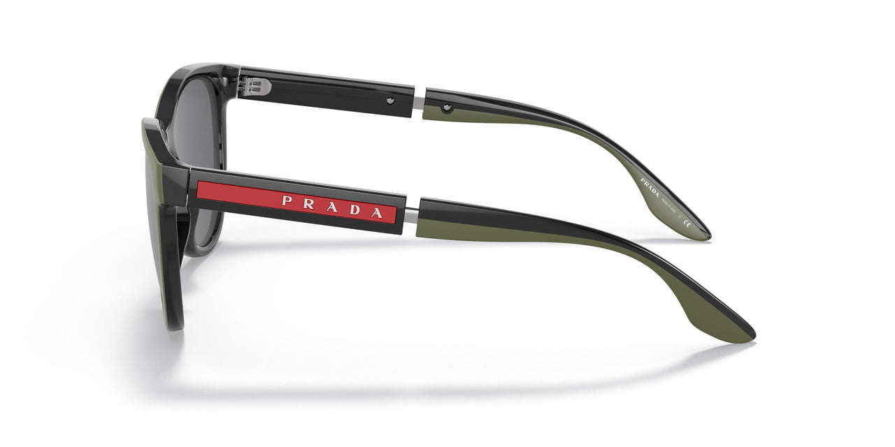 03S0D3 - Green - Light Grey Mirror Black