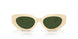 190671 - Ivory - Solid Dark Green
