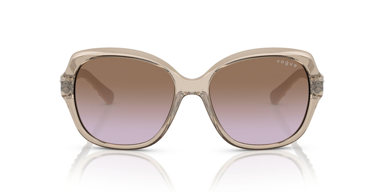 299068 - Transparent Light Brown - Violet gradient brown