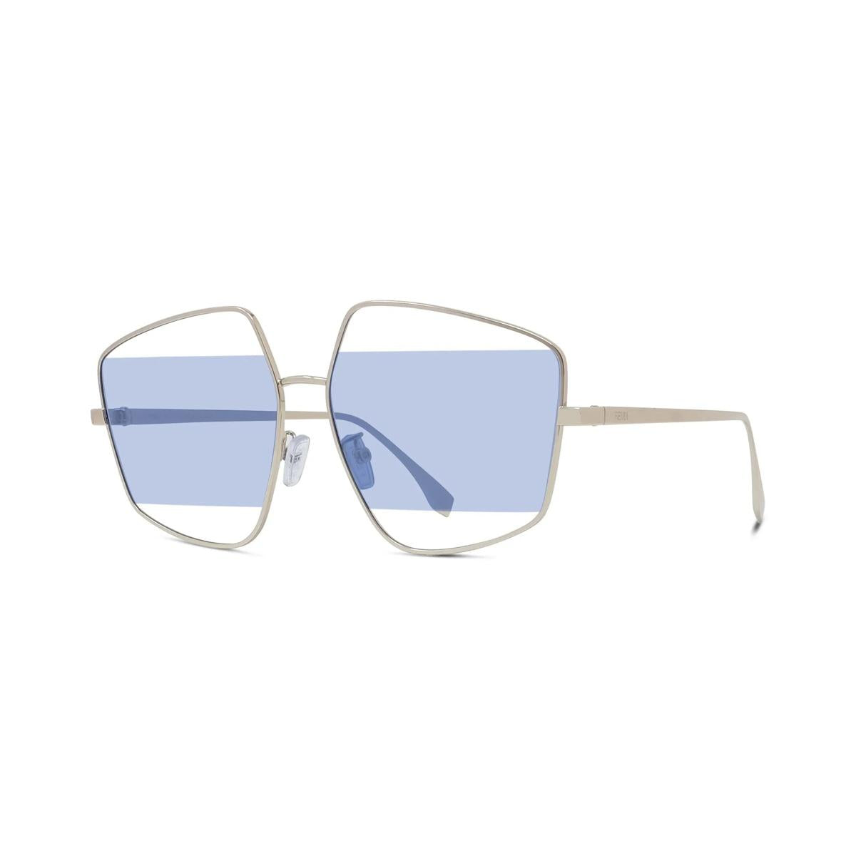32V - Shiny Clear Gold - Blue