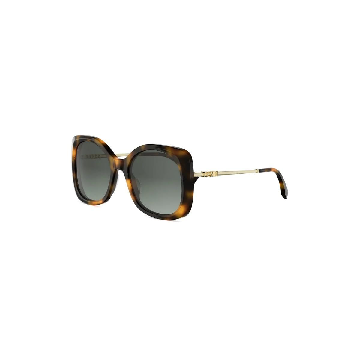 53P - Acetate Shiny Havana - Green Gradient