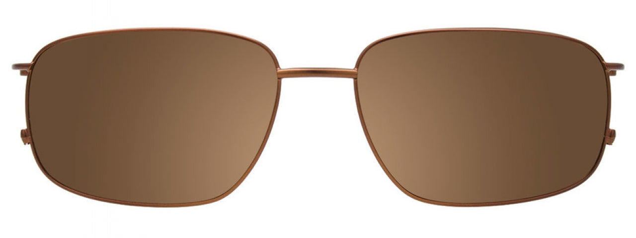 10 - Brown Brushed Metal & Black / Brown Tortoise