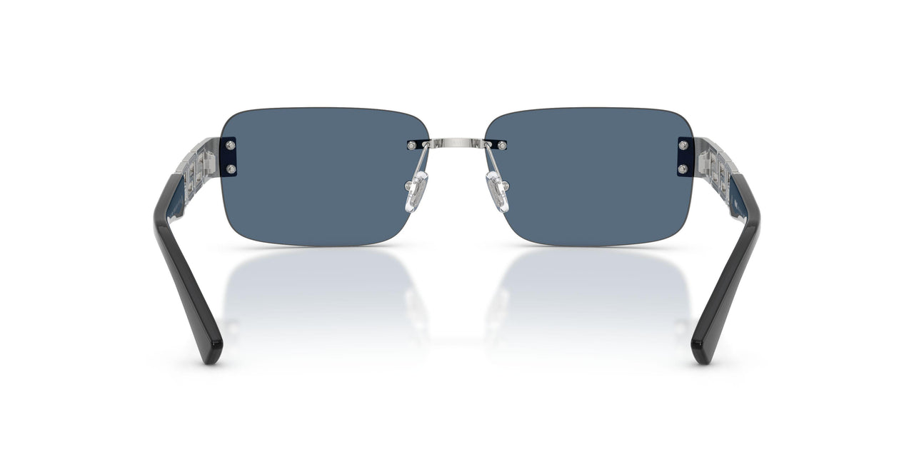 100180 - Silver - Dark Blue