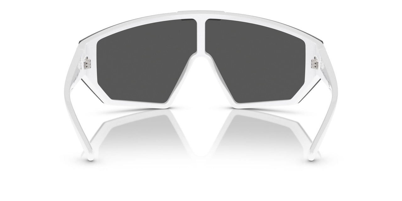 314/87 - White - Dark Grey/mirror Silver