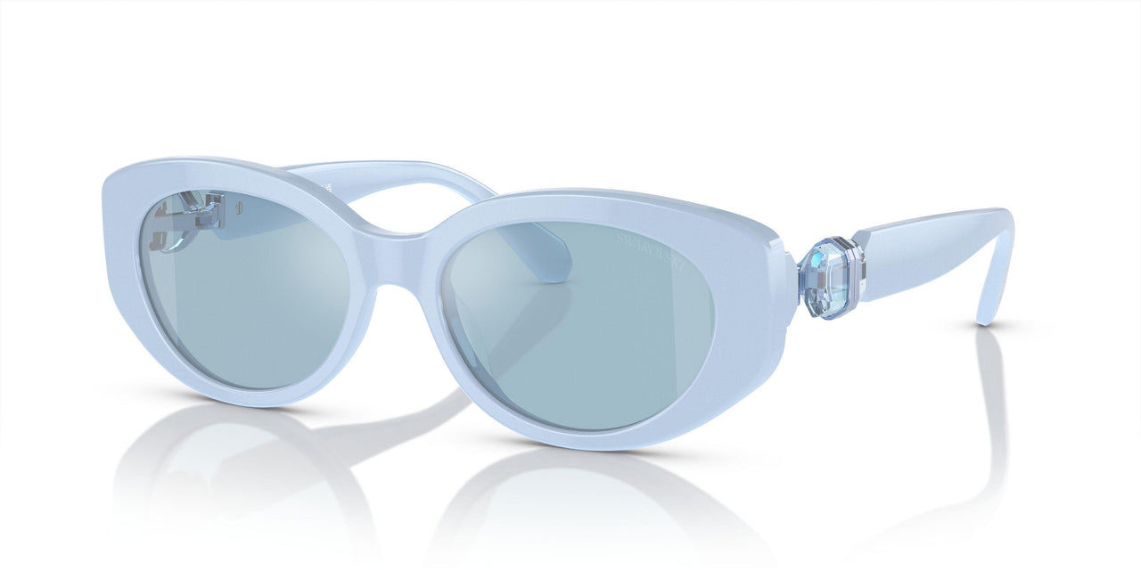 1006N1 - Blue - Light Blue Mirror Silver