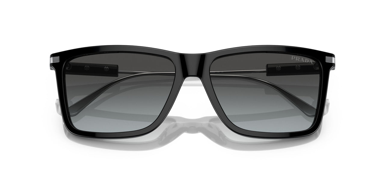 1AB06T - Black - Gradient Grey Vintage