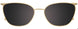 20 - Satin Gold & Mix Patterned Browline