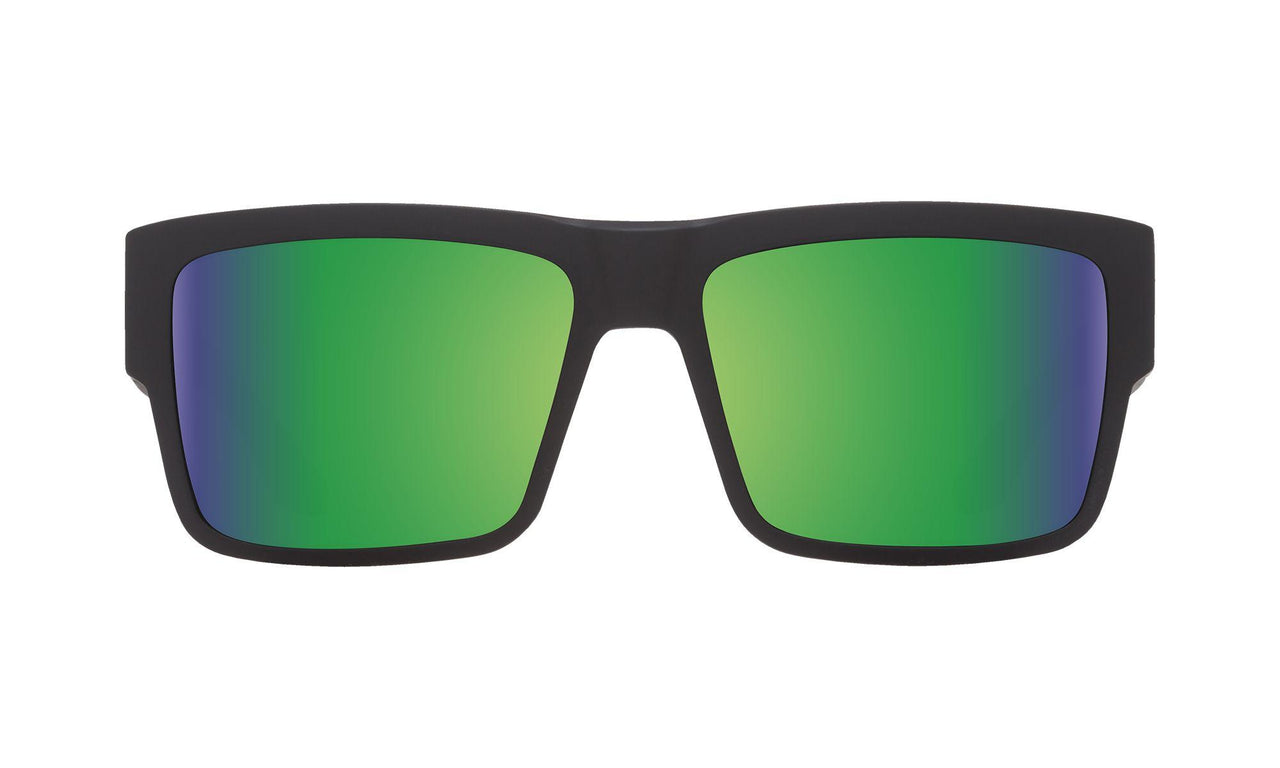 374861 - Matte Black - Happy Bronze Polar with Green Spectra
