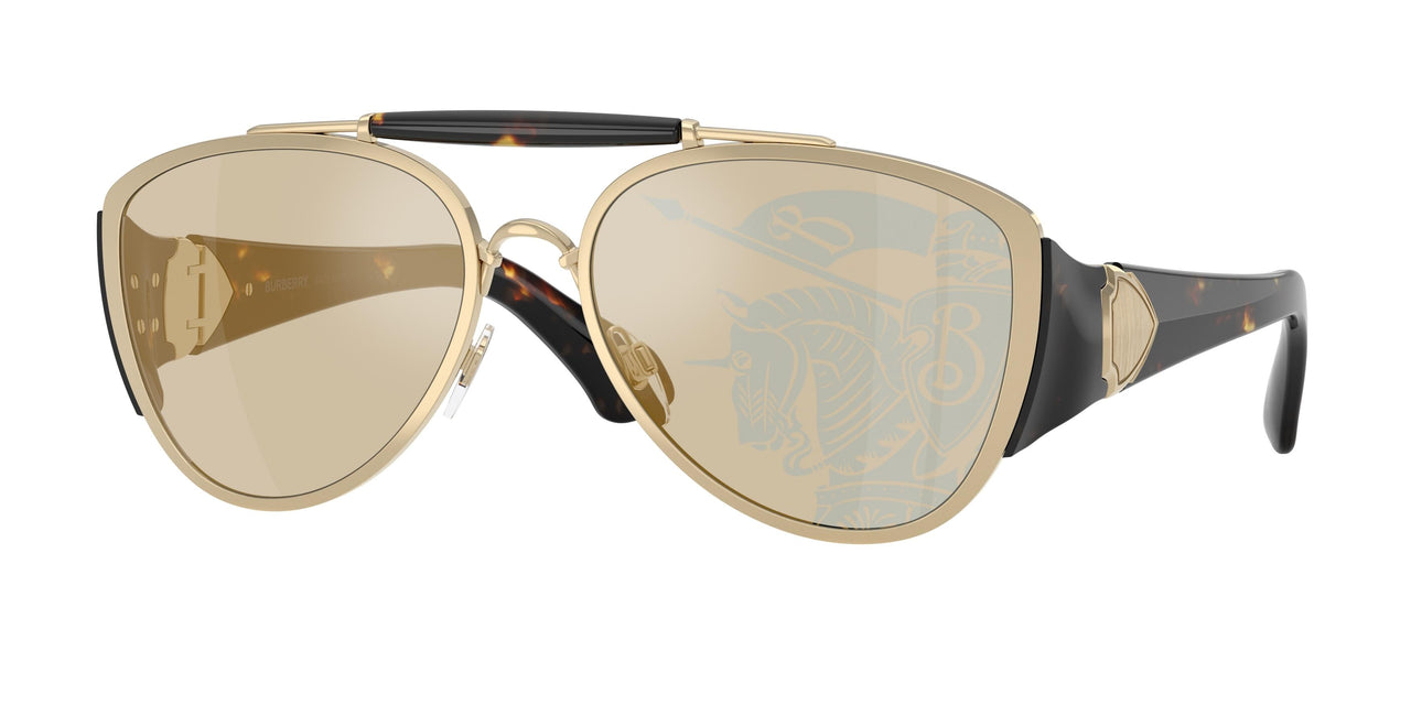 1109P4 - Gold - Dark Brown Tampo Gold