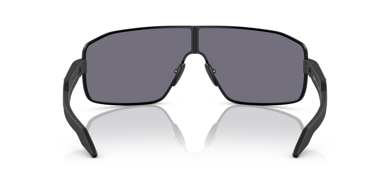 1BO10A - Black - Dark Grey Mirror Blue/red