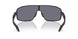 1BO10A - Black - Dark Grey Mirror Blue/red