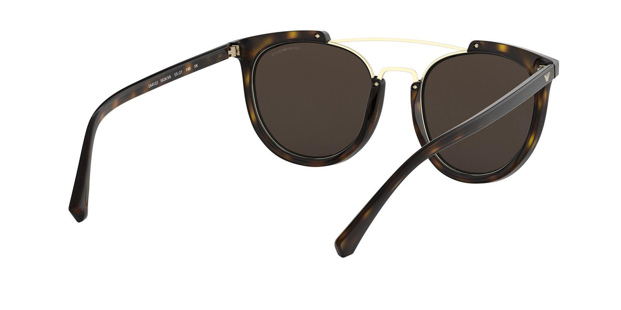 50265A - Havana - Light Brown Mirror Dark Gold