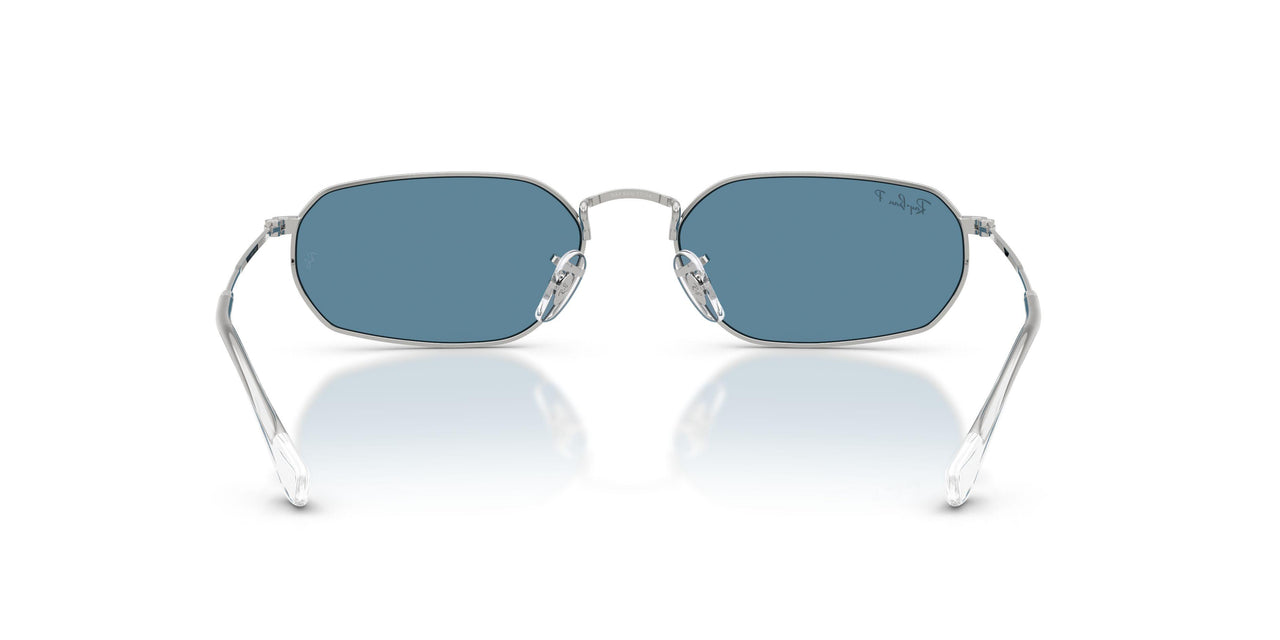 003/S2 - Silver - Polarized Blue