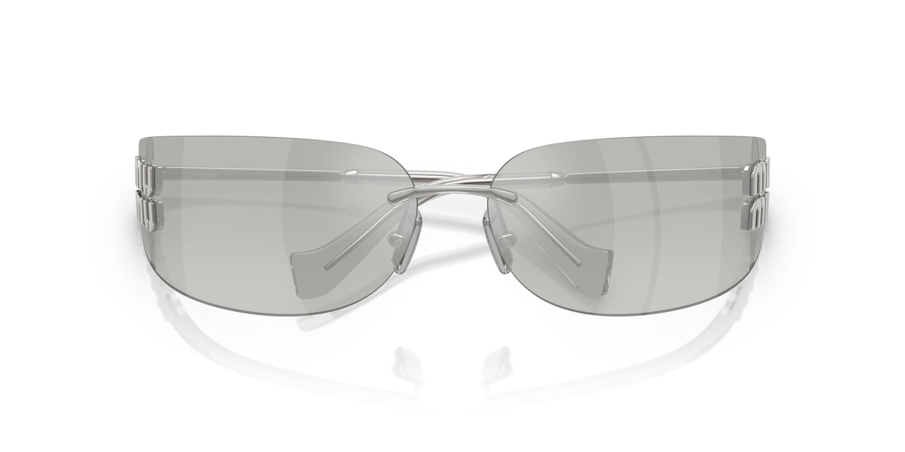 1BC10Y - Silver - Gray Mirror Silver Gradient