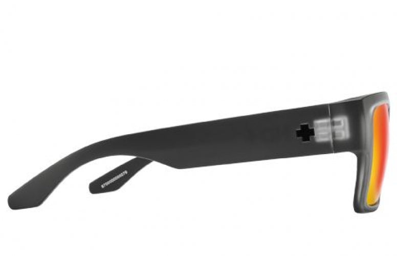 0000079 - Matte Black Ice - Happy Gray Green Polar with Red Spectra Mirror