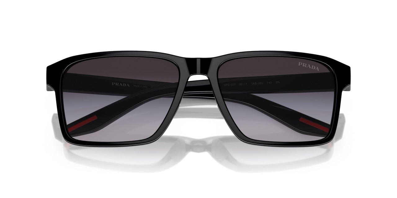 1AB09U - Black - Grey Gradient