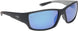 53B - Soft Black With Sea Blue And Grey - Blue Hawaii