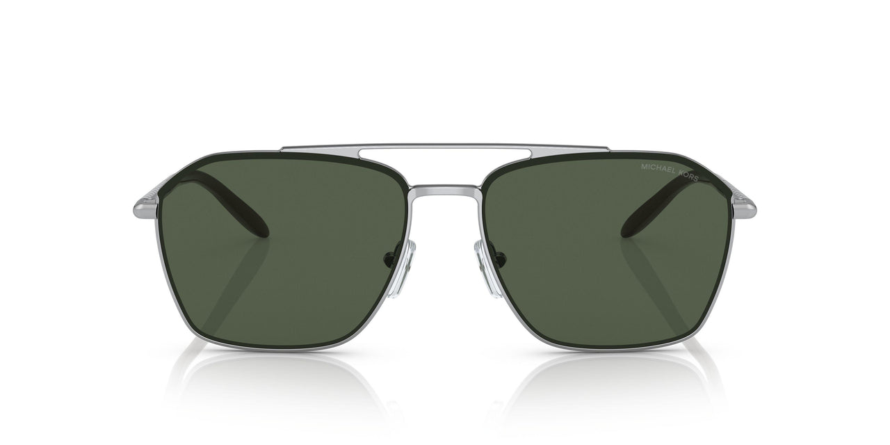 115382 - Silver - Green Solid