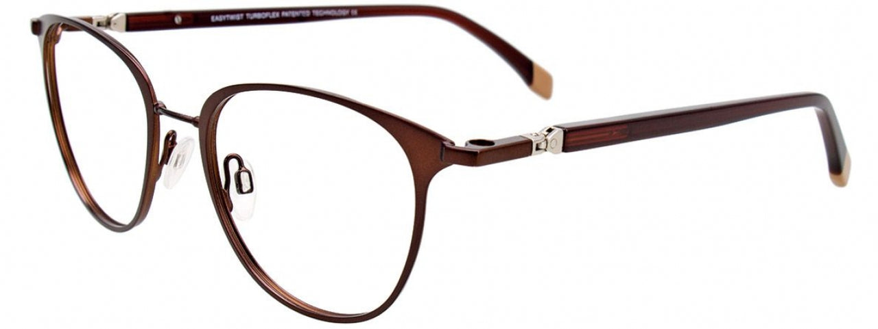 10 - Matt Dark Brown/Dark Brown Crystal & Light Brown