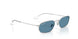 003/S2 - Silver - Polarized Blue